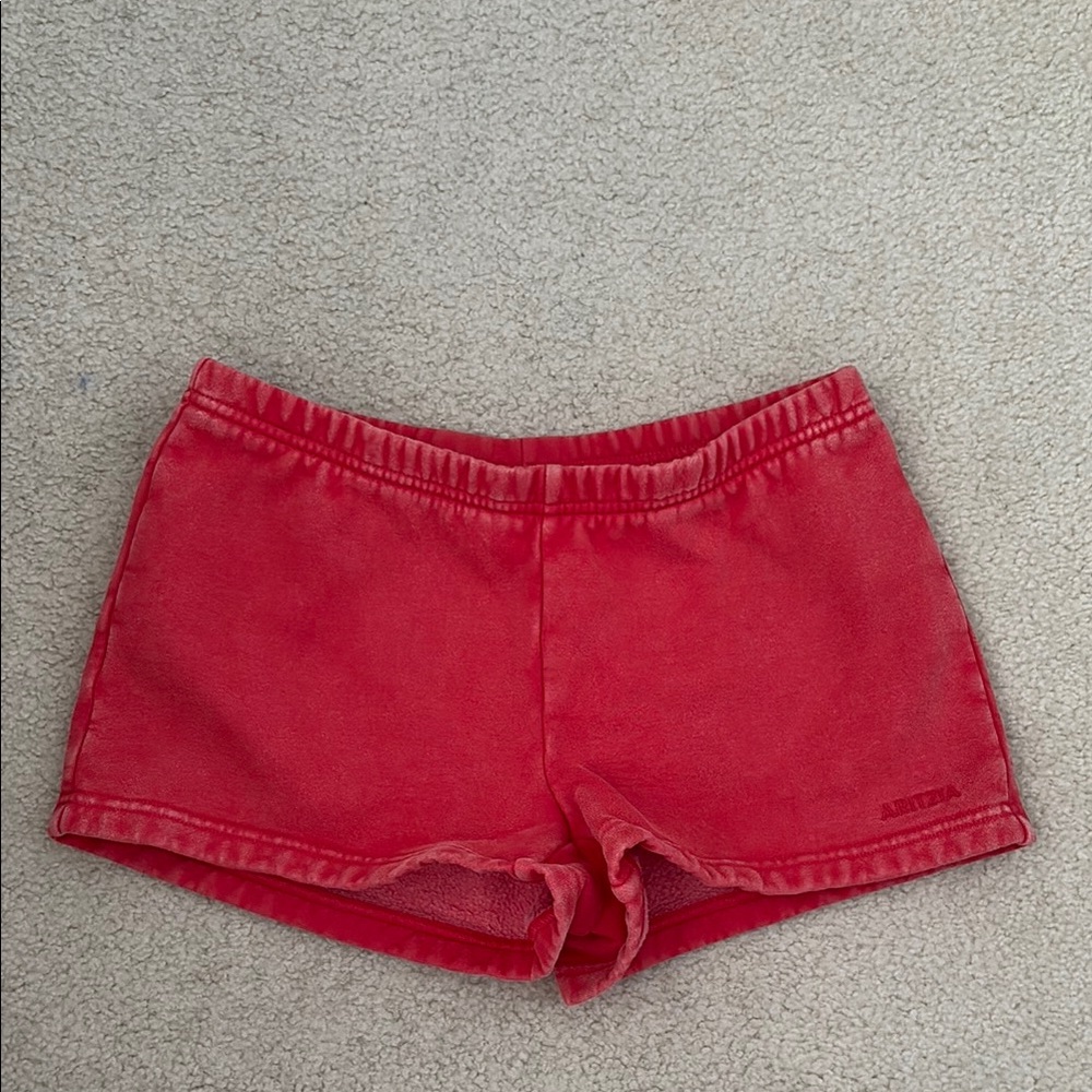 Aritzia Cozy Sweatfleece Boyfriend Lo Rise Mini Short